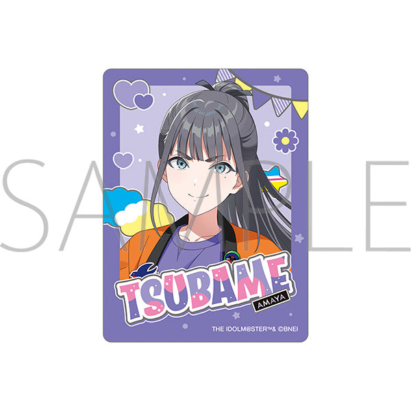 (Goods - Sticker) Gakuen iDOLM@STER Sticker Tsubame Amaya Hatsuboshi School Festival Fair