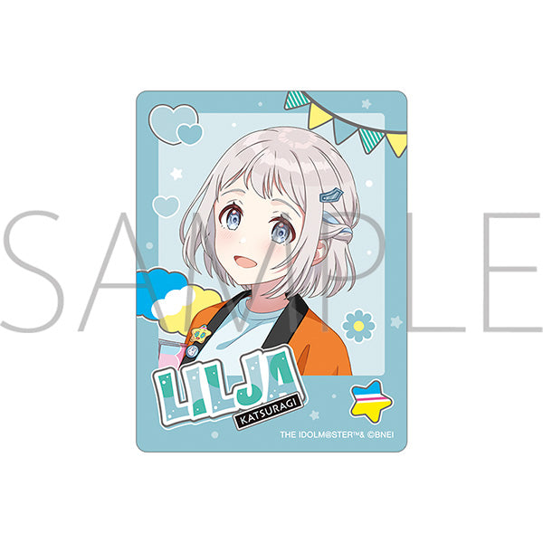 (Goods - Sticker) Gakuen iDOLM@STER Sticker Lilja Katsuragi Hatsuboshi School Festival Fair