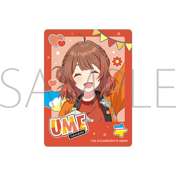 (Goods - Sticker) Gakuen iDOLM@STER Sticker Ume Hanami Hatsuboshi School Festival Fair