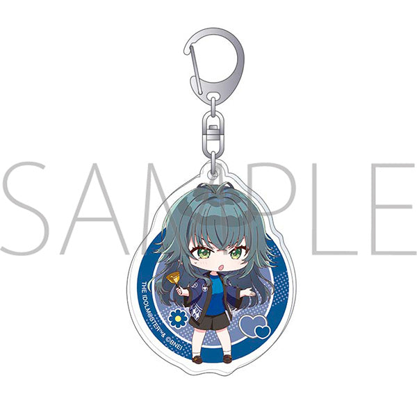 (Goods - Keychain) Gakuen iDOLM@STER Acrylic Keychain Temari Tsukimura Hatsuboshi School Festival Fair