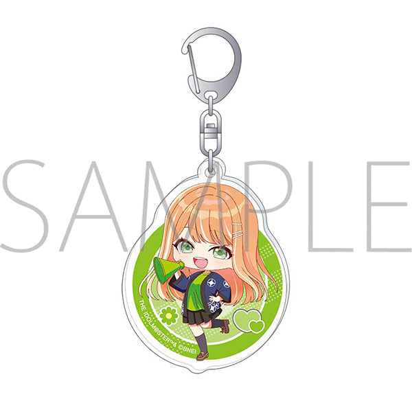 (Goods - Keychain) Gakuen iDOLM@STER Acrylic Keychain Sumika Shiun Hatsuboshi School Festival Fair