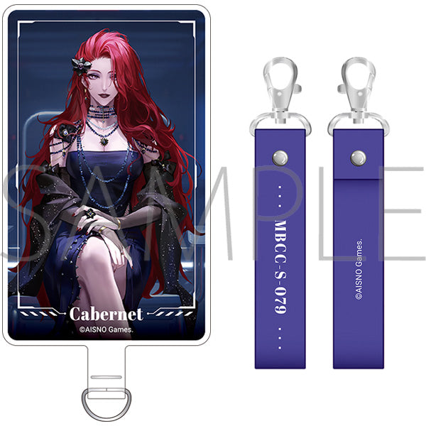 (Goods - Smartphone Accessory) Path to Nowhere Smartphone Case Insert with Strap Cabernet