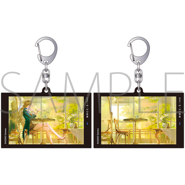 (Goods - Keychain) Path to Nowhere Lenticular Keychain Vautour Bleu