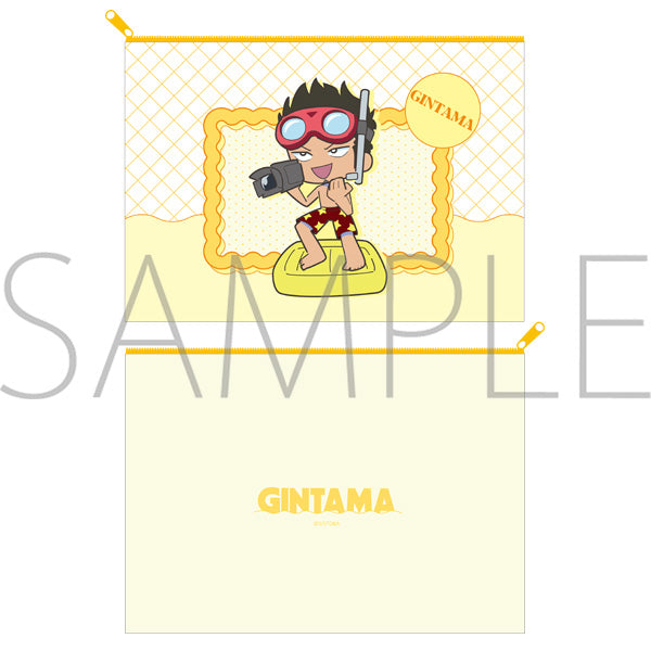 (Goods - Pouch) Gintama Vinyl Pouch / Isao Kondou Pool
