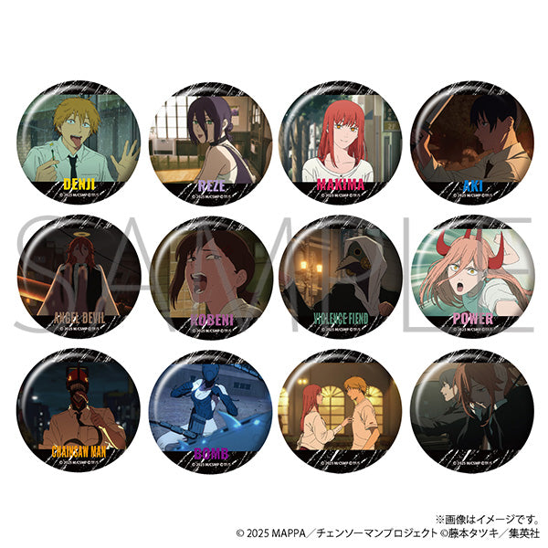 (1BOX=12)(Goods - Badge) Chainsaw Man The Movie: Reze Arc Chara Badge Collection / A