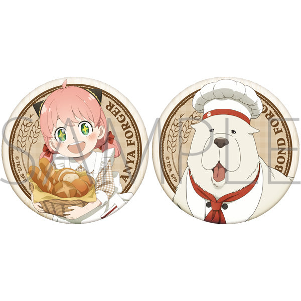 (Goods - Badge) SPY x FAMILY Button Badge Set / Anya Forger & Bond Forger