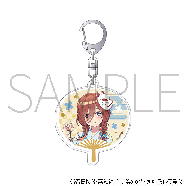 (Goods - Keychain) The Quintessential Quintuplets* Acrylic Keychain / Miku Nakano