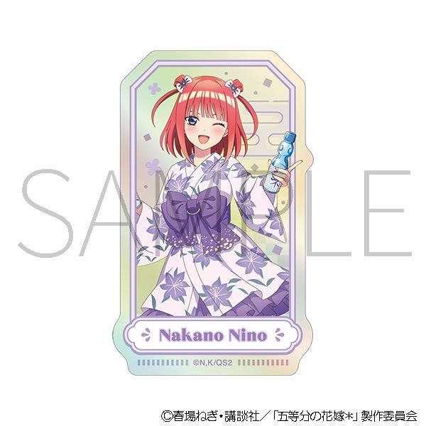 (Goods - Sticker) The Quintessential Quintuplets* Die-cut Sticker / Nino Nakano