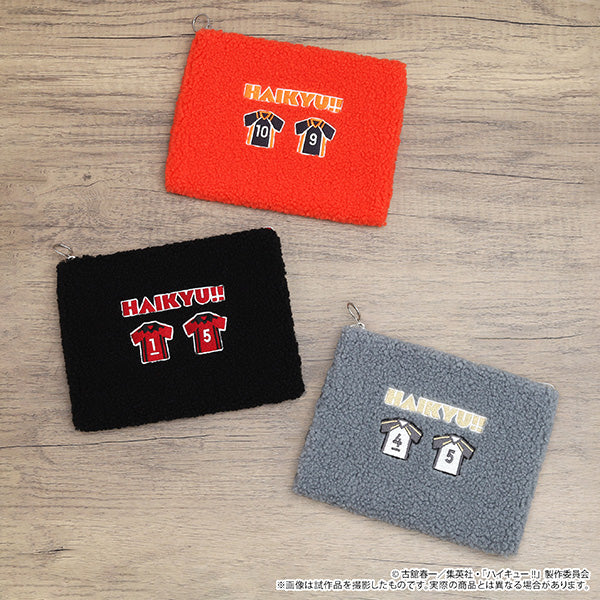 (Goods - Pouch) Haikyu!! Boa Pouch / Karasuno High