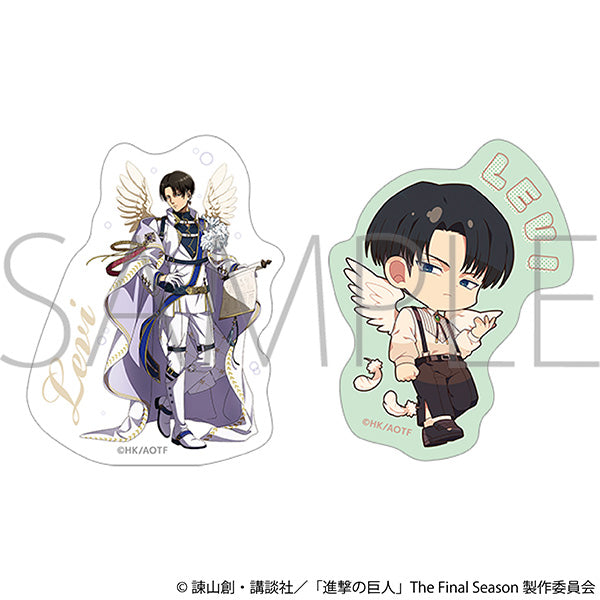(Goods - Sticker) Attack on Titan Sticker Set / Levi ~Angel~