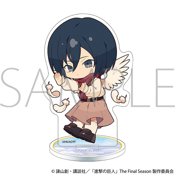 (Goods - Acrylic Stand) Attack on Titan Mini Acrylic Stand / Mikasa ~Angel~