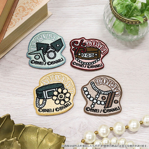 (Goods - Sticker) IDOLiSH7 Embroidered Patch Sticker / Torao Mido 8th Anniversary Costume