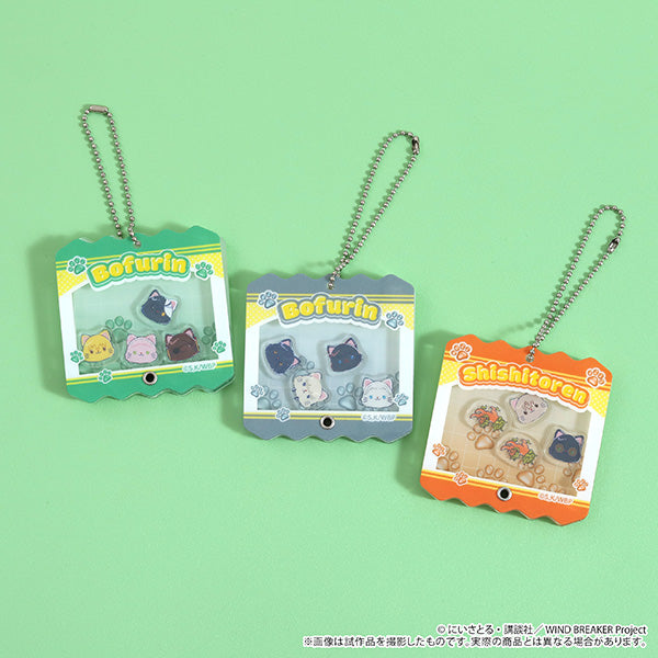 (Goods - Keychain) WIND BREAKER withCAT illustration Ver. Shakashaka Shakable Acrylic Keychain / Shishitoren