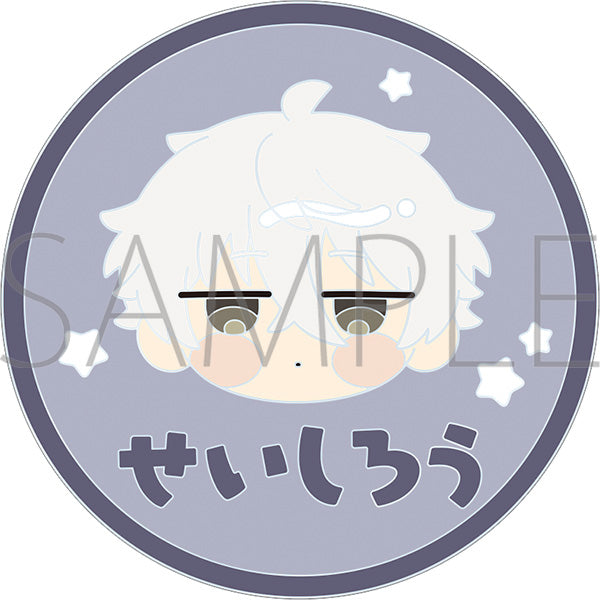 (Goods - Coaster) Blue Lock Season 2 Rubber Coaster / Seishiro Nagi Maruhope Friends