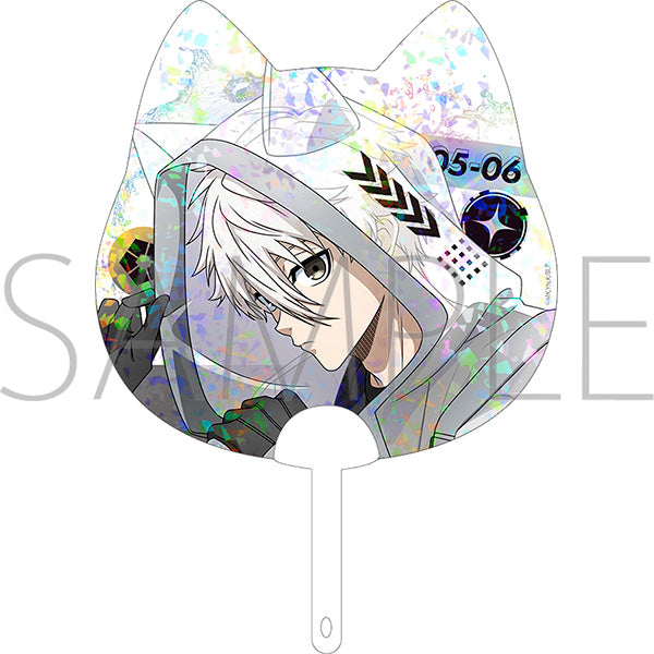 (Goods - Uchiwa Fan) Blue Lock Season 2 Clear Uchiwa Fan / Seishiro Nagi Cyber Cat