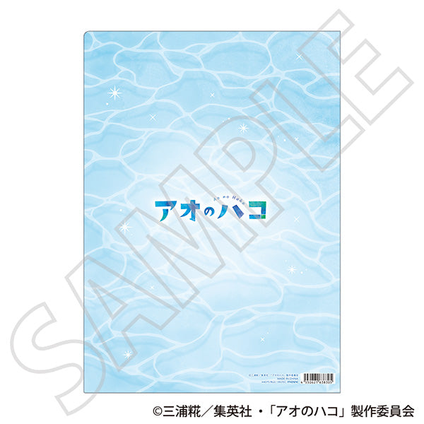 (Goods - Clear File) Blue Box Clear File / Ayame Moriya ~Summer Colors~