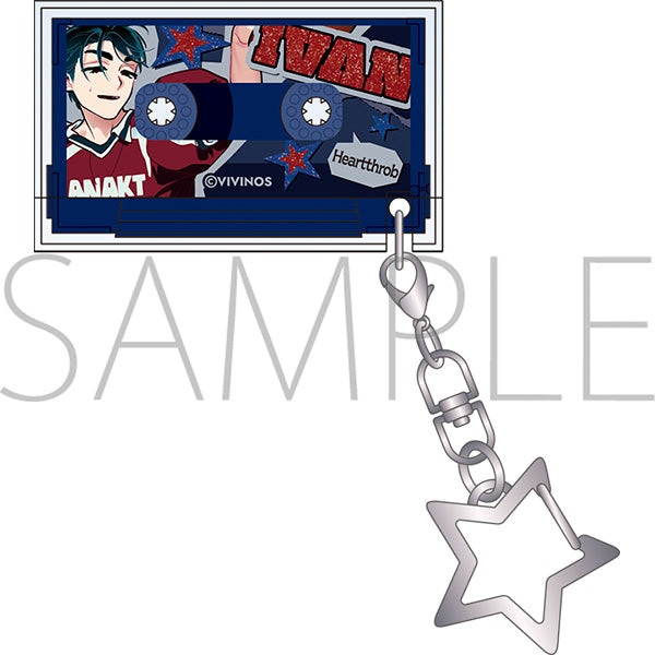 (Goods - Keychain) ALIEN STAGE Cassette-shaped Keychain / IVAN Find your Plus One!