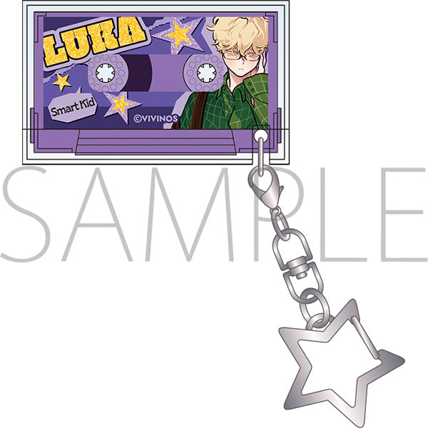 (Goods - Keychain) ALIEN STAGE Cassette-shaped Keychain / LUKA Find your Plus One!