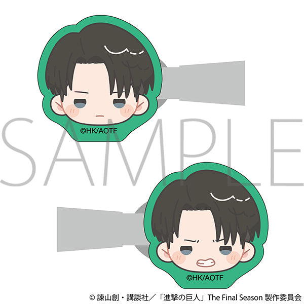 (Goods - Hair Accessory) Attack on Titan Acrylic Hair Clip / Levi