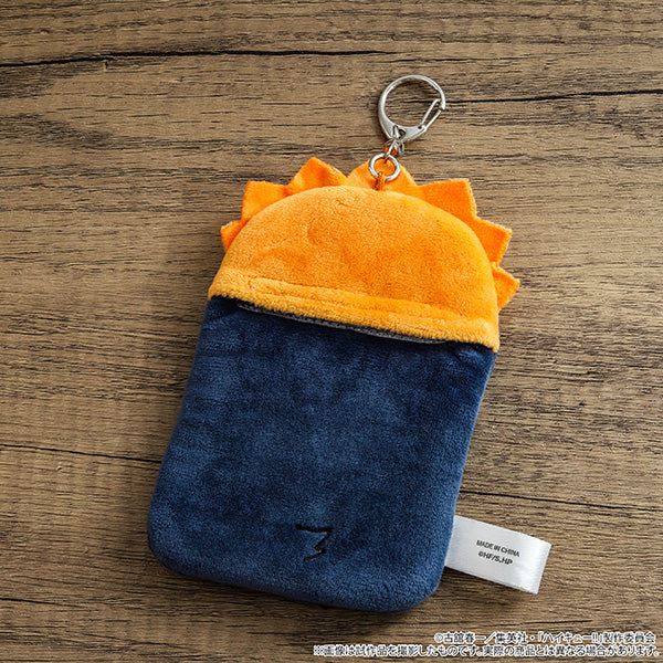 (Goods - Card Case) Haikyu!! Plush Card Holder / Hinagarasu