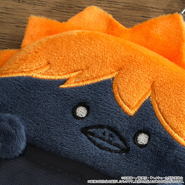 (Goods - Card Case) Haikyu!! Plush Card Holder / Kurooneko