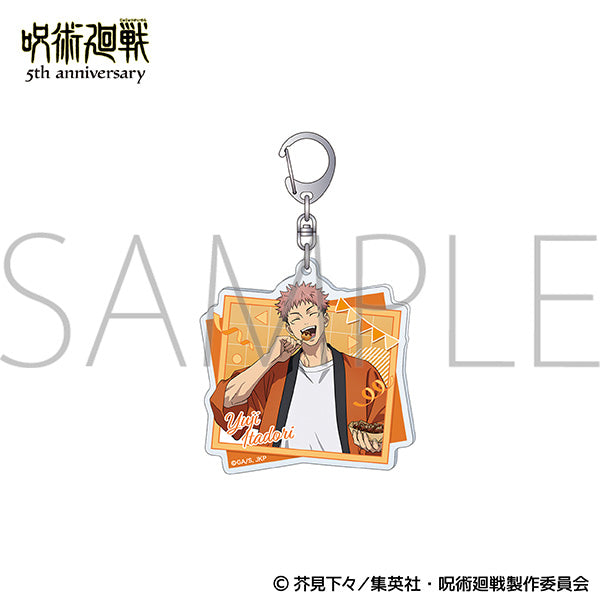 (Goods - Keychain) Jujutsu Kaisen 5th Anniversary Acrylic Keychain / Yuji Itadori