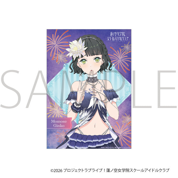 (Goods - Tapestry) Love Live! Hasu no Sora Jogakuin School Idol Club Clear Poster / Ginko Momose