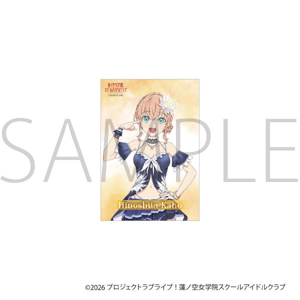 (Goods - Set) Love Live! Hasu no Sora Jogakuin School Idol Club Acrylic Photo Frame & Bromide Set / Kaho Hinoshita