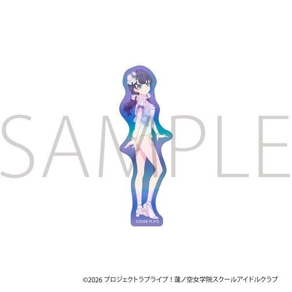 (Goods - Sticker) Love Live! Hasu no Sora Jogakuin School Idol Club Holographic Sticker / Sayaka Murano