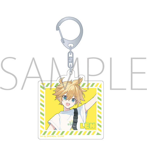 (Goods - Key Chain) Hatsune Miku Series Acrylic Key Chain / Kagamine Len