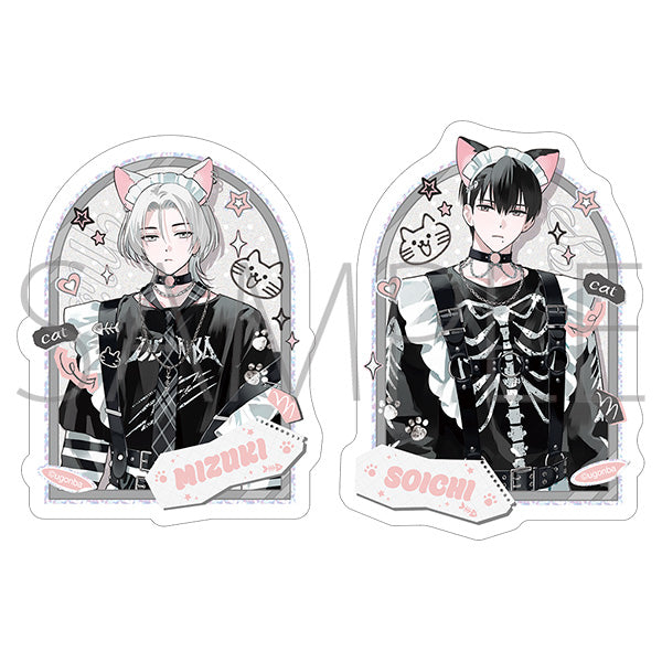 (Goods - Sticker) Mizuki to Soichi Sticker Set