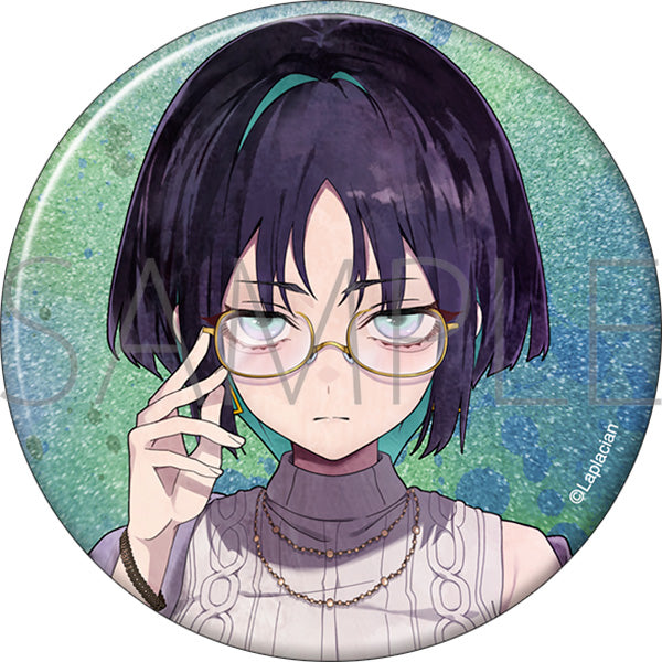 (Goods - Badge) Kugayama Shiori's Death Diary Glitter Button Badge / Shisho-san