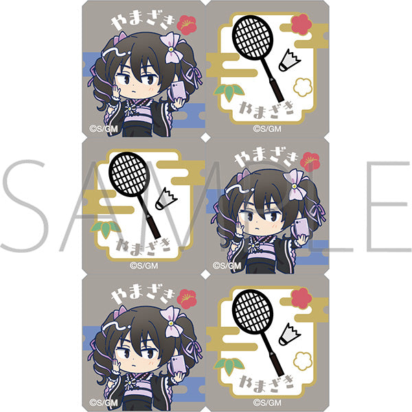 (Goods - Sticker) Gintama Acrylic Block Sticker / Sagaru Yamazaki