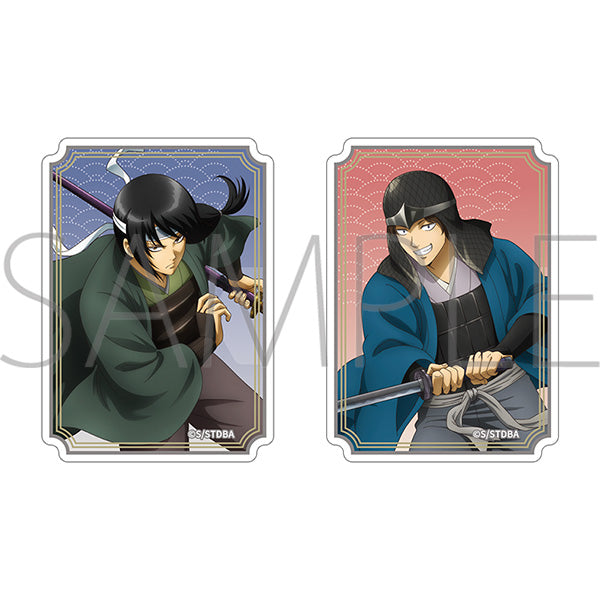 (Goods - Sticker) Gintama Sticker Set / Katsura & Sakamoto (Past)