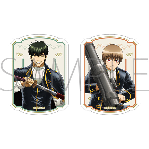 (Goods - Sticker) Gintama Sticker Set / Hijikata & Okita (Present Day)