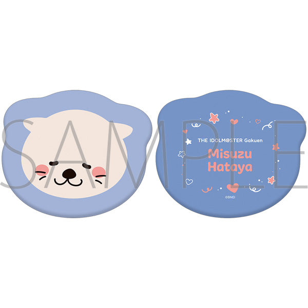 (Goods - Cushion) Gakuen iDOLM@STER Die-cut Cushion / Misuzu Hataya