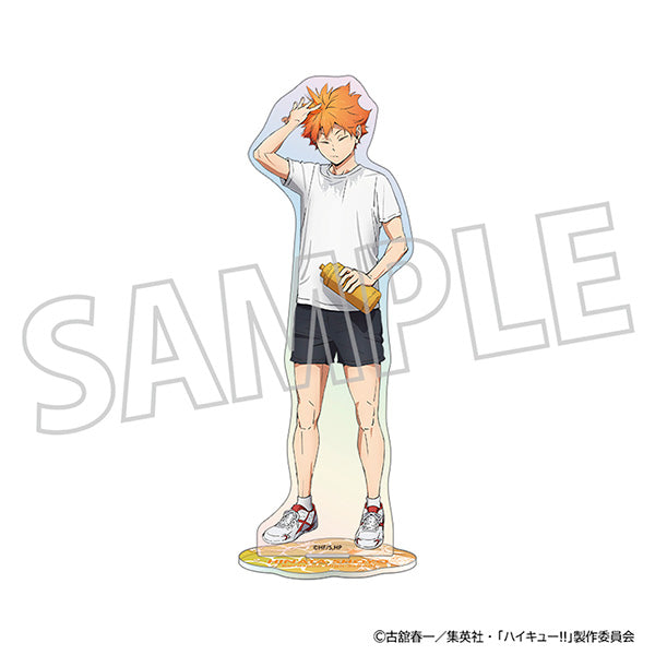 (Goods - Acrylic Stand) Haikyu!! Iridescent Acrylic Stand / Shoyo Hinata "Cool Down Fair"