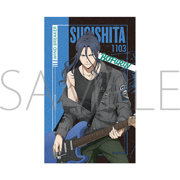 (Goods - Sticker) WIND BREAKER Holographic Die-cut Sticker / Kyotaro Sugishita