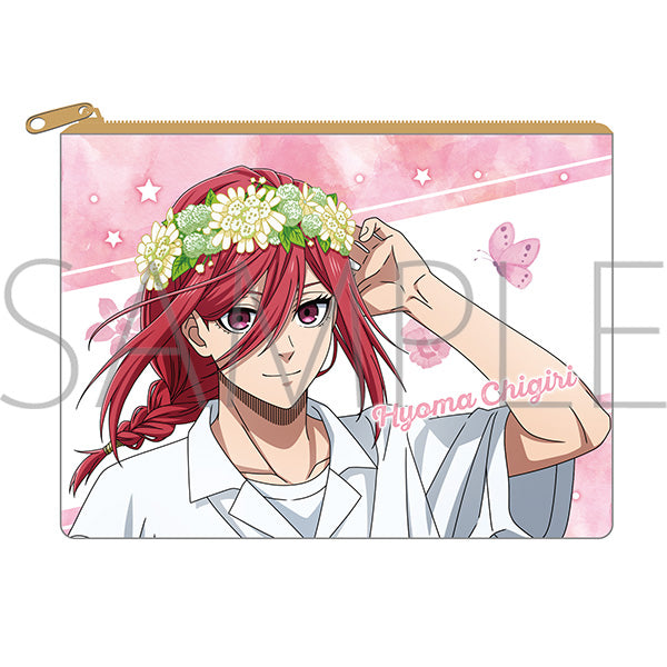 (Goods - Pouch) Blue Lock Season 2 Clear Pouch / Hyoma Chigiri flower crown