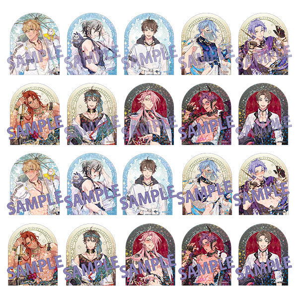 (1BOX=20)(Goods - Sticker) NU: Carnival Peta Collection / Rainy Season, Sunburst Fever, Gambler's Paradise