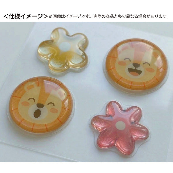 (Goods - Sticker) Illustrator Monyochita Pomichi Pukupeta (3D Sticker) / Alien Children