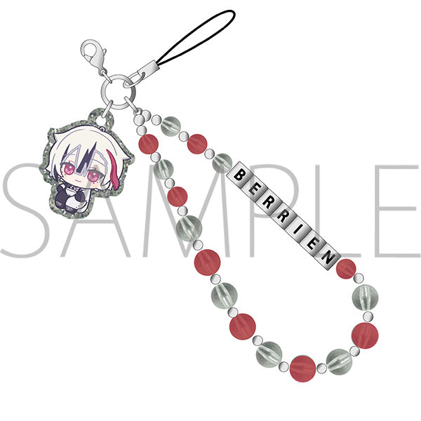 (Goods - Strap) Devil Butler with Black Cat After-school Mates Beads Strap / Berrien Nui Pal Skip