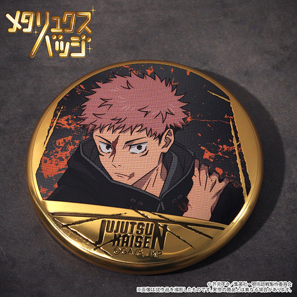 (Goods - Badge) Jujutsu Kaisen Season 3 Metallux Badge / Megumi Fushiguro