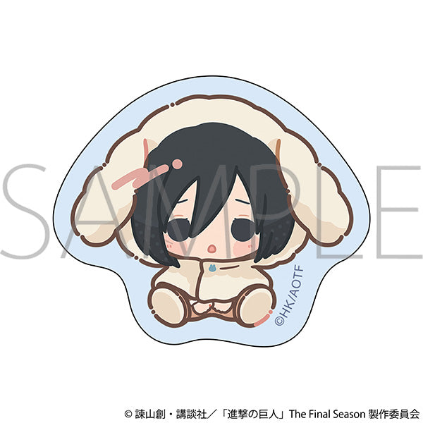 (Goods - Sticker) Attack on Titan Sticker / (Baby) Mikasa
