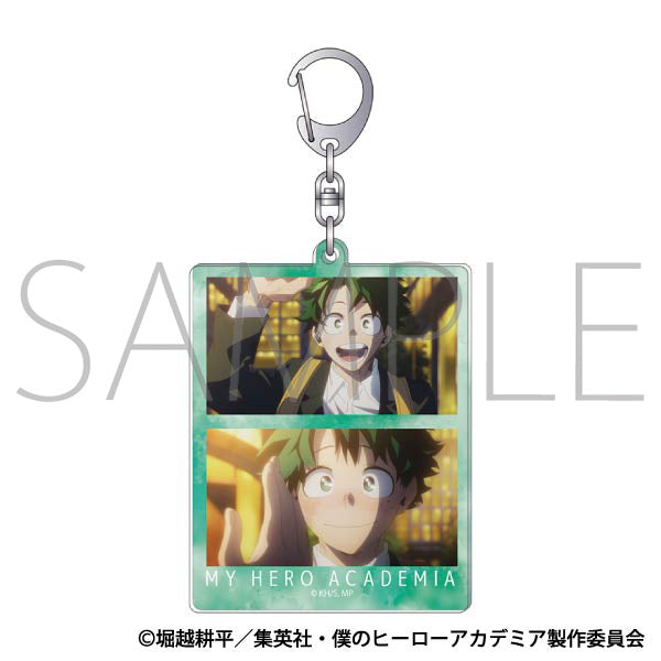 (Goods - Key Chain) My Hero Academia Major Scene Acrylic Key Chain / Izuku Midoriya