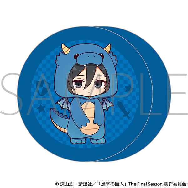 (Goods - Pouch) Attack on Titan Round Pouch / Mikasa