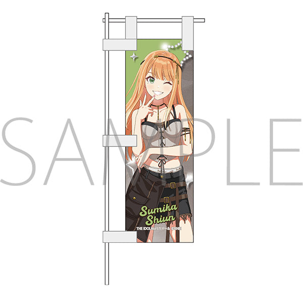 (Goods - Flag) Gakuen iDOLM@STER Desk Flag / Sumika Shiun ECLIPSE LIGHT