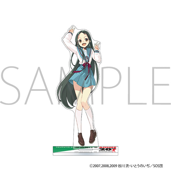 (Goods - Acrylic Stand) The Melancholy of Haruhi Suzumiya Big Acrylic Stand / Tsuruya-san