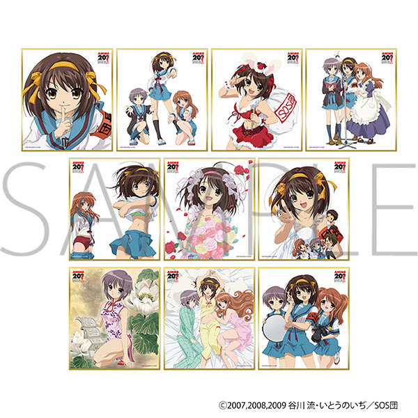 (1BOX=10)(Goods - Art Board) The Melancholy of Haruhi Suzumiya Mini Art Board Collection