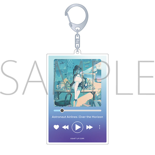 (Goods - Keychain) GODDESS OF VICTORY: NIKKE Acrylic Keychain / Astronaut Airlines: Over the Horizon